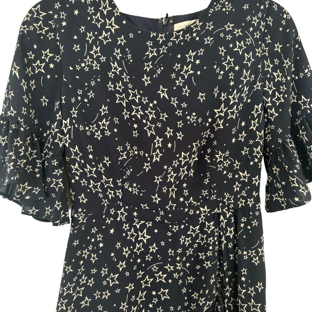 DELILAH CELESTIAL STAR PRINT WRAP ROMPER WOMEN SIZE 2/4 - Picture 9 of 15